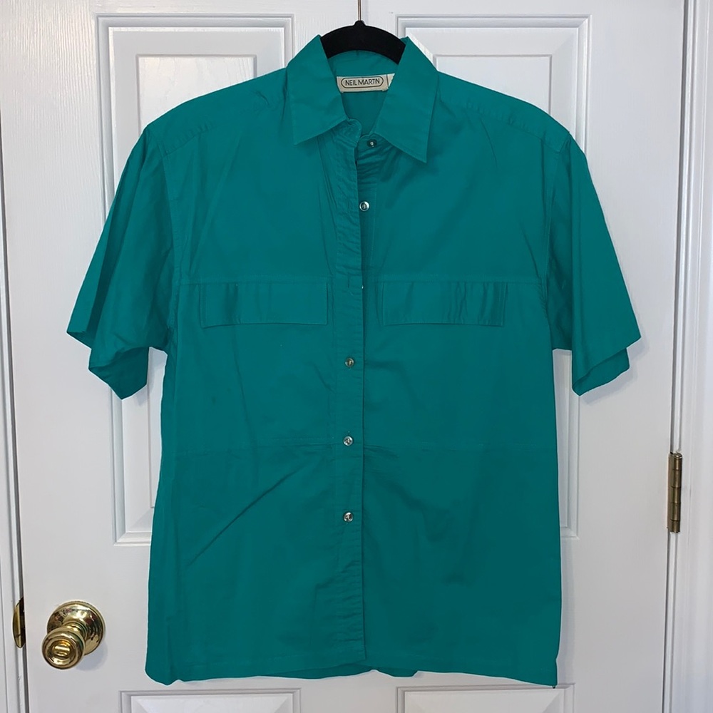 NEIL MARTIN SHORT SLEEVE BLOUSE